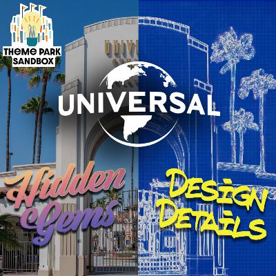 UNIVERSAL STUDIOS Design Details & Hidden Gems