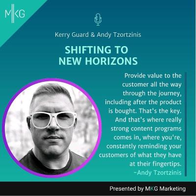 #123: Andy Tzortzinis - Shifting to New Horizons