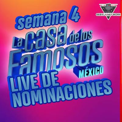 Nominados de La casa de los famosos México 2025 (20 Agosto) - GeeklyNetwork Live Special 🔴