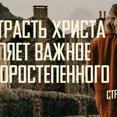 [МАТФЕЙ 110] Страсть Христа отделяет важное от второстепенного