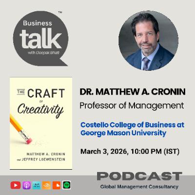 Stop Chasing the 'Aha!' Moment - Rethinking Creativity with Dr. Matthew Cronin