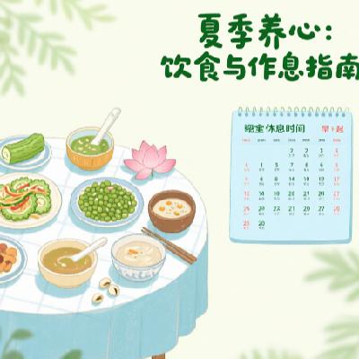 VOL.066夏季养心不踩坑！从饮食作息到情绪管理的实用指南！