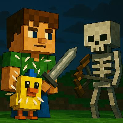 Chapter 30 – The First Night That Bit Back (Bedtime Story for Kids)| Karlik’s Minecraft Stories
