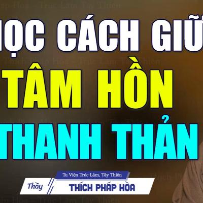 Học cách giữ tâm hồn "giải thoát" trước những ràng buộc vật chất - Thầy Thích Pháp Hòa