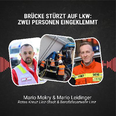 #98: Brücke stürzt auf LKW: zwei Personen eingeklemmt #98: Brücke stürzt auf LKW: zwei Personen eingeklemmt