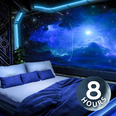 Luxury Spaceship Bedroom | 8-Hour Calming Ambience & White Noise for Sleep