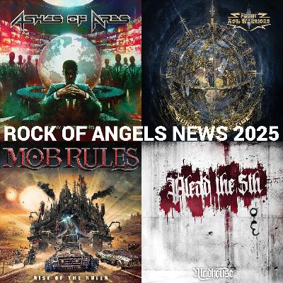 PLAYLIST METAL ROCK OF ANGELS 2025: Mob Rules, Front Row Warriors, Ashes Of Ares, Mädhouse