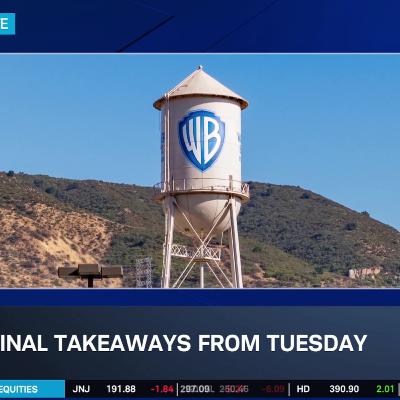 Tuesday's Final Takeaways: Gold's Big Sell-Off, WBD Sale & AAPL iPhone Demand