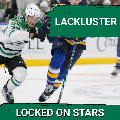 Stars Struggle in St. Louis to Tune of 3-1 Defeat: Nils Lundkvist Injury Calls for Early Shake Up