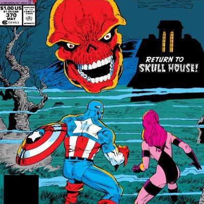 #263: Cap Fans Drinking Game! Cap #370 (1990) Mark Gruenwald / Ron Lim