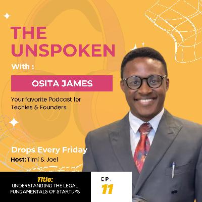Osita James- Understanding the Legal Fundamentals of Startups