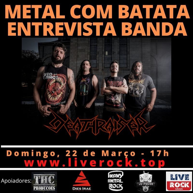 Metal com Batata 433 - Deathraiser episode artwork