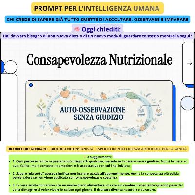 #239-25 CHI CREDE DI SAPERE GIÀ TUTTO SMETTE DI ASCOLTARE, OSSERVARE E IMPARARE