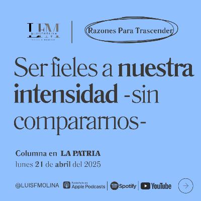 11. ¿Quién dijo que vamos tarde en la vida?