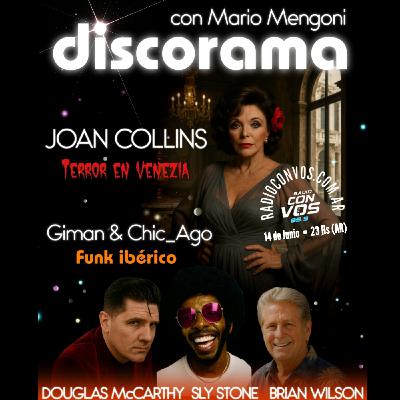 DISCORAMA # 484: JOAN COLLINS, espíritus funk y criaturas de la noche.