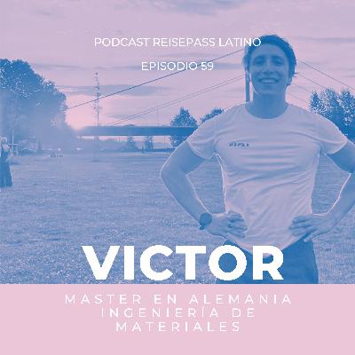 059 Víctor estudió una Maestría en Alemania para luego quedarse trabajando acá