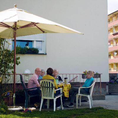 Ein feines Platzl und viel Frieden in der Siedlung