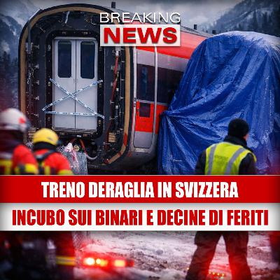 Treno deraglia in Svizzera: panico sui binari e decine di feriti Treno deraglia in Svizzera: panico sui binari e decine di feriti