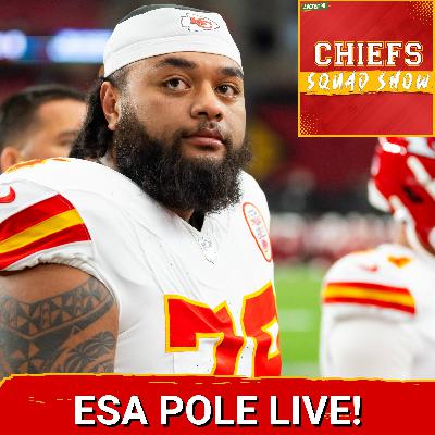 CHIEFS SQUAD SHOW: Esa Pole Talks Eric Bieniemy LIVE From Super Bowl LX Radio Row CHIEFS SQUAD SHOW: Esa Pole Talks Eric Bieniemy LIVE From Super Bowl LX Radio Row