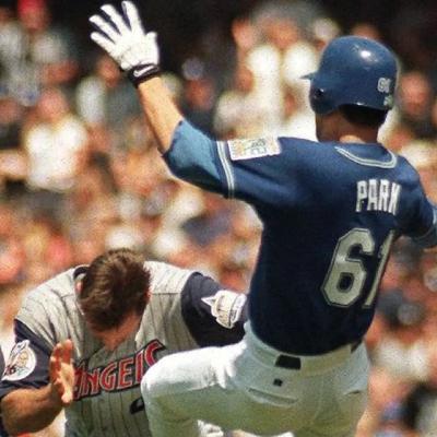 Gavin Lux and Chan Ho Park...Days Before The 2024 Season