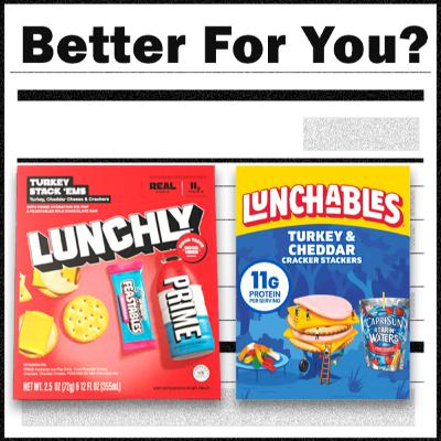Lunchly vs. Lunchables Lunchly vs. Lunchables