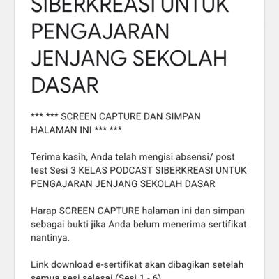 Latihan buat prodcast