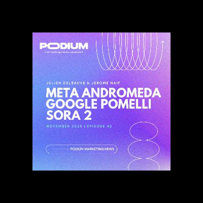 NOVEMBRE 2025 | Meta Andromeda, Google Pomelli, Sora 2 et autres joyeusetés.