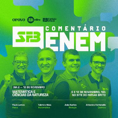 FB Podcast 011 - Correção Enem 2023 – Dia 2: Provas de matemática e ciências da natureza