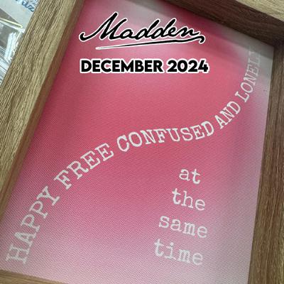 December 2024 - Happy, Free, Confused and Lonely December 2024 - Happy, Free, Confused and Lonely