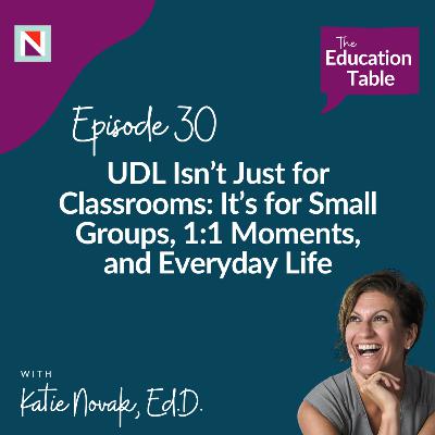 Ep30: UDL Isn’t Just for Classrooms: It’s for Small Groups, 1:1 Moments, and Everyday Life