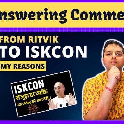 Answering to the comment on Ritvik Exposed