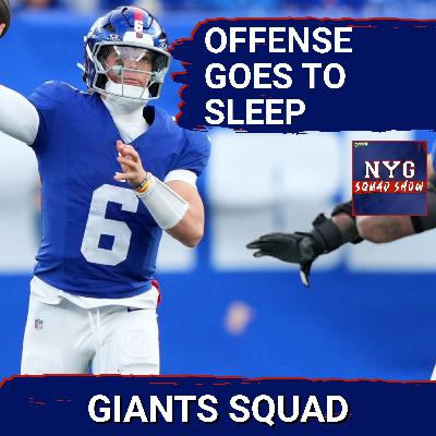 GIANTS SQUAD SHOW: Giants LOSE AGAIN vs Minnesota Vikings in a SNOOZER