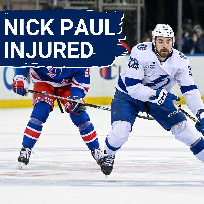 Nick Paul Injured | Will the Lightning Re-Shuffle the Forward Lines?