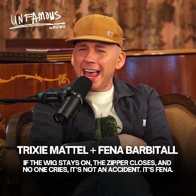 Trixie + Fena | If The Wig Stays On, The Zipper Closes + No One Cries, It's No Accident. It's Fena.