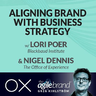 #547: Aligning brand with business strategy with Lori Poer and Nigel Dennis