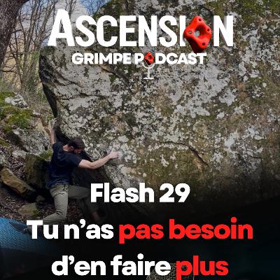 Tu n’as pas besoin d’en faire plus Podcast Flash Ep.29