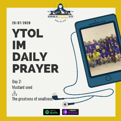 Day 2: Mustard Seed - The greatness of smallness Day 2: Mustard Seed - The greatness of smallness