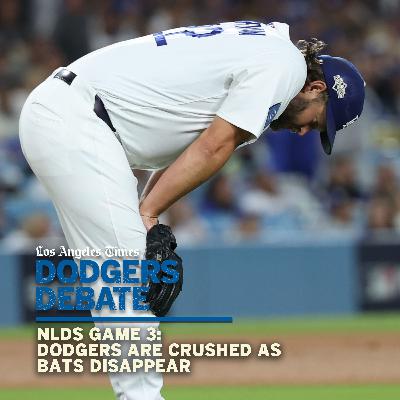 Dodgers are crushed in NLDS Game 3 as bats disappear | Dodgers Debate