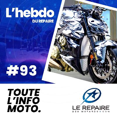 L'hebdo Du Repaire #93 - Ducati Streetfighter V4 Lamborghini Centauro, Yamaha R9, QJ Motor SRK 921 RR, Hero Mavrick 440, KTM RC 125 et RC 390, Pas de limitation de vitesse spécifique aux motos