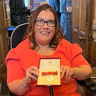 Tara Mackings, business boss and avid Take That fan