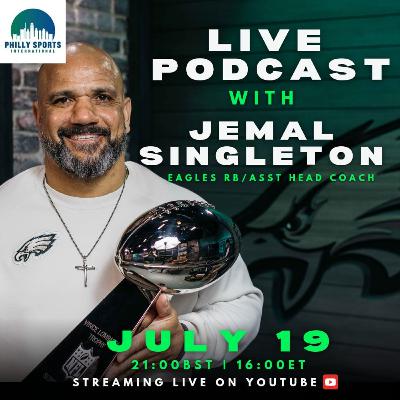S6e05 - LIVE SPECIAL GUEST! Super Bowl Winning Coach - Jemal Singleton! S6e05 - LIVE SPECIAL GUEST! Super Bowl Winning Coach - Jemal Singleton!