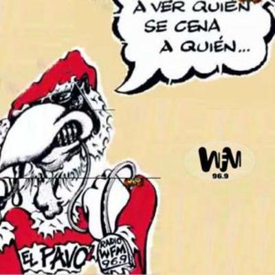 Felíz Navidad con el Pavo