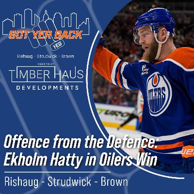 Offence from the Defence: Ekholm Hatty in Oilers Win