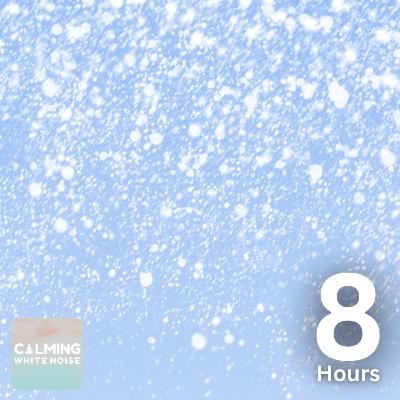 Snowfall & Crackling Fireplace with Winter Wind | Cozy Blizzard White Noise for Sleep & Relaxation