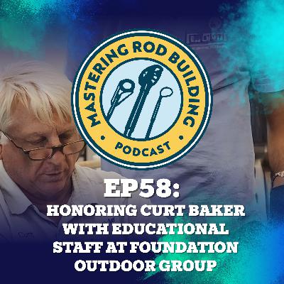 Honoring Curt Baker with Educational Staff at Foundation Outdoor Group