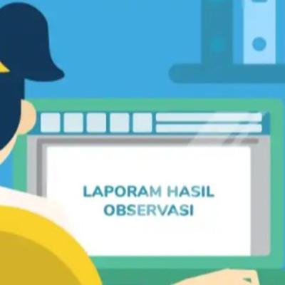 Menjelaskan teks hasil observasi ,
