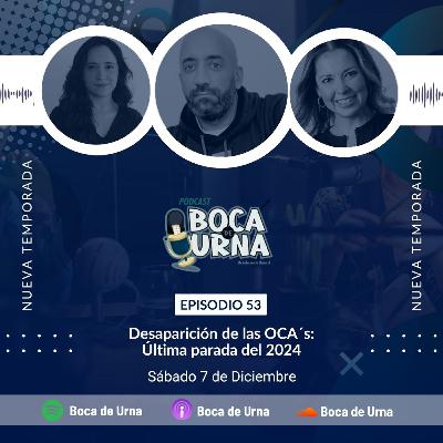 Desaparición de las OCA´s: Última parada del 2024