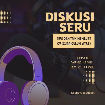 Tips dan Trik Membuat CV | Alasan Kenapa CV Kalian di Lewatkan oleh HRD.