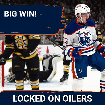 Breakthrough: Edmonton Oilers DOMINATE Bruins, Connor McDavid & Leon Draisaitl Spark Victory Run