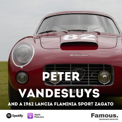 Peter Vandesluys and a 1962 Lancia Flaminia Sport Zagato
